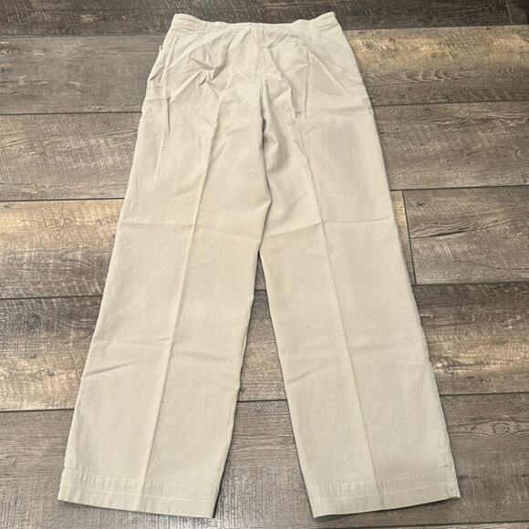 J.Jill Bundle Women's Wide Leg Khaki Pants Bundle of 2 Size 14T - Picture 3 of 12